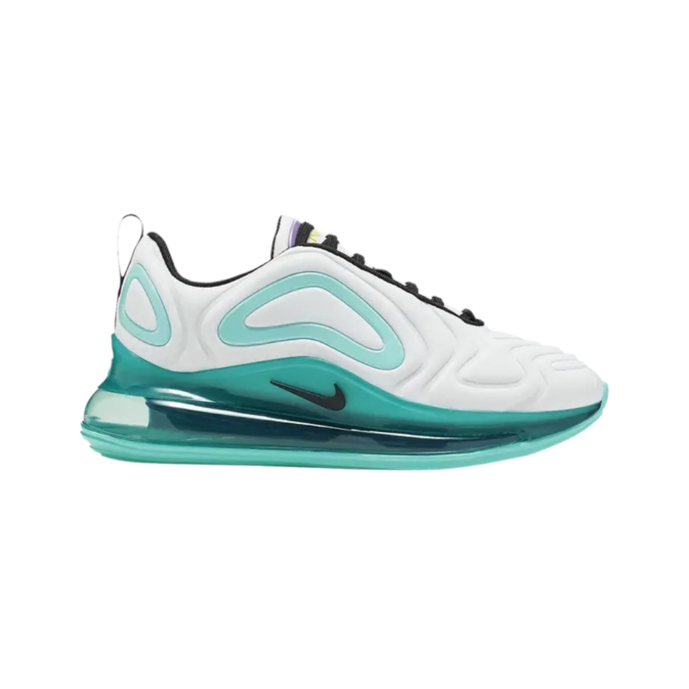 Nike Air Max 720, Size 6.5Y (W8) White Aurora Running Shoe, Athletic, Sporty